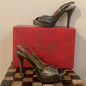 Carlos by Carlos Santana Platform Slingbacks